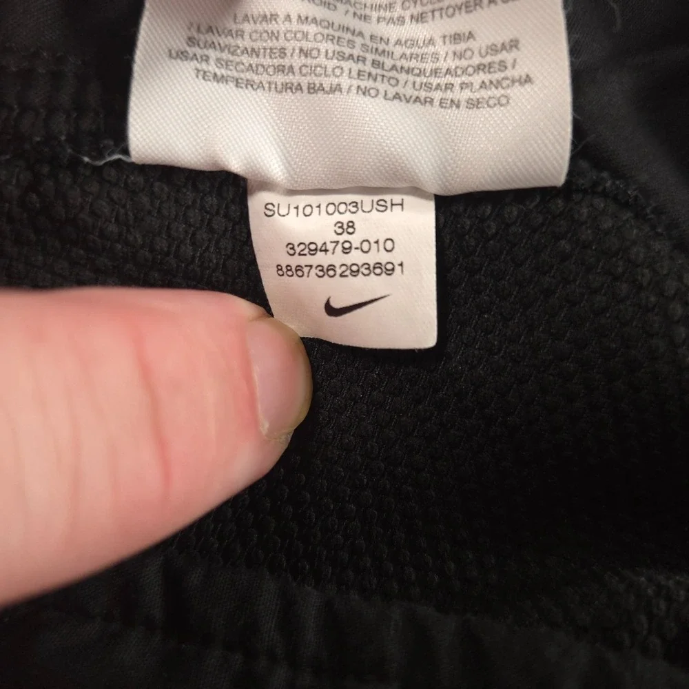 Nike Men's Dri Fit Black Golf Shorts Size 38 10